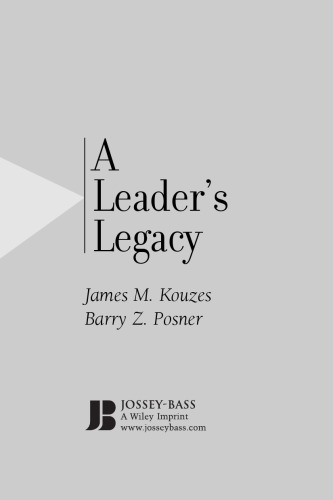 ﻿میراث یک رهبر