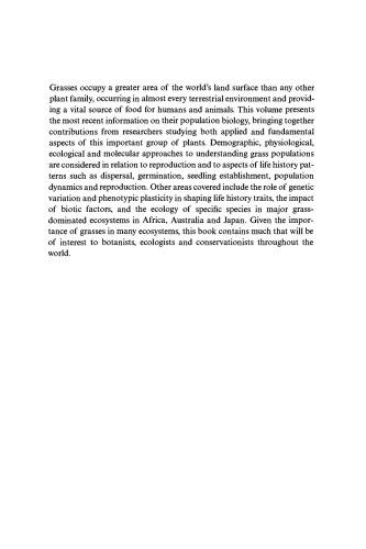 ﻿زیست شناسی جمعیت چمن ها