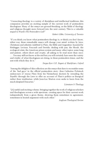 ﻿همنشین بلک ول برای الهیات پست مدرن (اصحاب بلک ول برای دین)