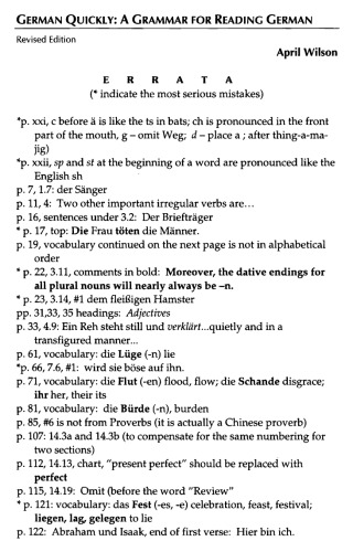 ﻿آلمانی به سرعت: گرامر برای خواندن آلمانی (نسخه اصلاح شده)