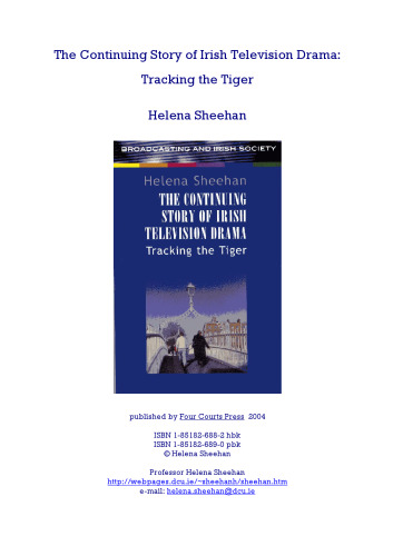 ﻿ادامه داستان درام تلویزیونی ایرلندی: ردیابی ببر