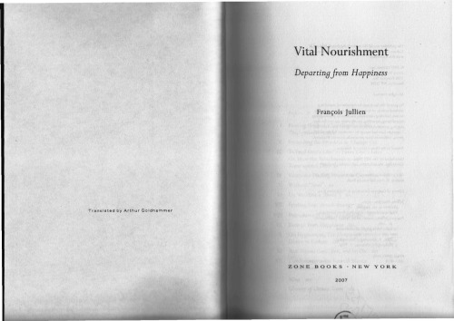 ﻿تغذیه حیاتی: عزیمت از خوشبختی