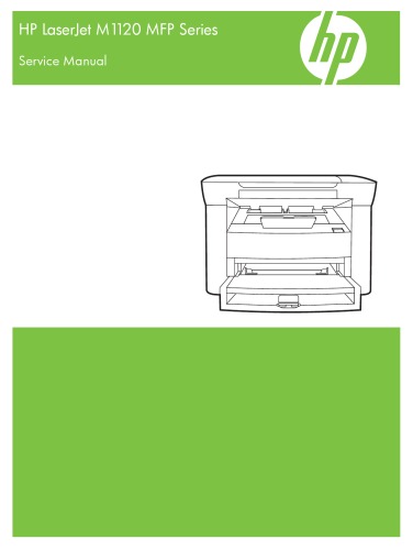 ﻿راهنمای سرویس HP LaserJet M1120 MFP Series