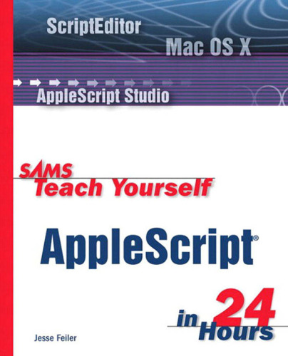 ﻿Sams به خودتان AppleScript را در 24 ساعت آموزش دهید
