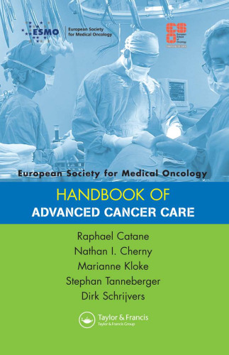 ﻿ESMO Handbook of Advanced Cancer Care (انجمن اروپایی انکولوژی پزشکی هندبوک)