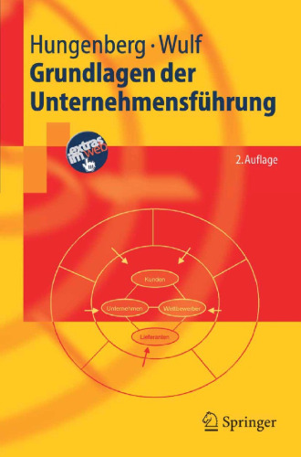 ﻿مبانی مدیریت شرکتی، ویرایش دوم (کتاب درسی اسپرینگر)