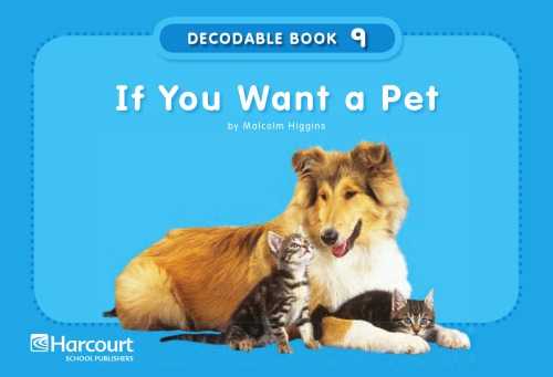 ﻿اگر شما یک حیوان خانگی می خواهید