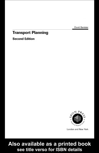 ﻿برنامه ریزی حمل و نقل (توسعه و پایداری حمل و نقل)