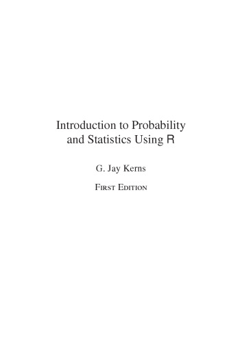 ﻿مقدمه ای بر احتمال و آمار با استفاده از R