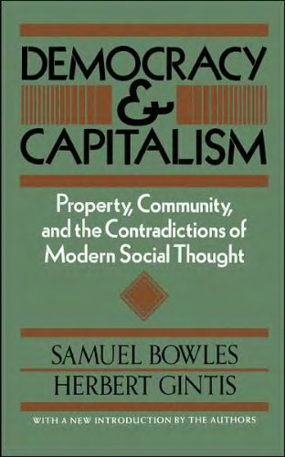 ﻿دموکراسی و سرمایه داری