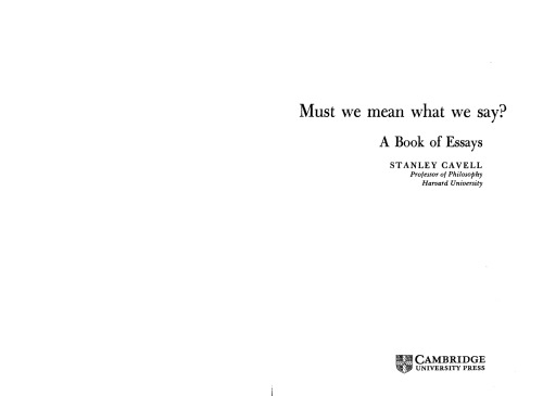 ﻿آیا باید منظورمان آنچه می گوییم باشد؟: کتابی از مقالات