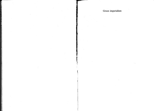 ﻿امپریالیسم سبز: گسترش استعماری، عدن جزیره گرمسیری و ریشه های محیط گرایی، 1600-1860
