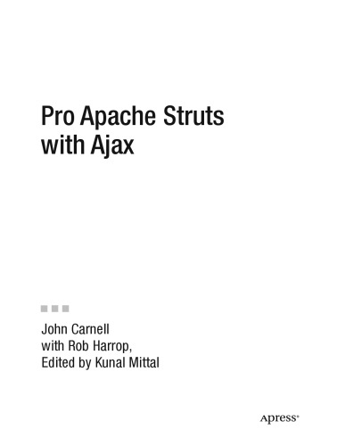﻿Pro Apache Struts با Ajax