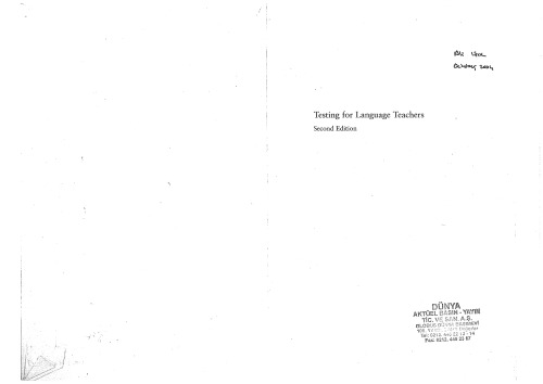 ﻿آزمون برای معلمان زبان