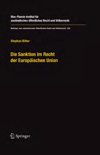 ﻿تحریم در حقوق اتحادیه اروپا: اصطلاح و عملکرد آن در سیستم حمایت حقوقی اروپا