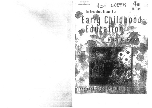 ﻿مقدمه ای بر آموزش در دوران کودکی