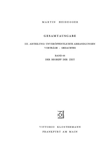 ﻿مفهوم زمان (1924)