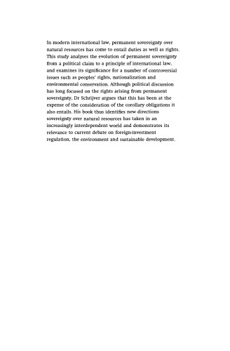 ﻿حاکمیت بر منابع طبیعی: موازنه کردن حقوق و وظایف