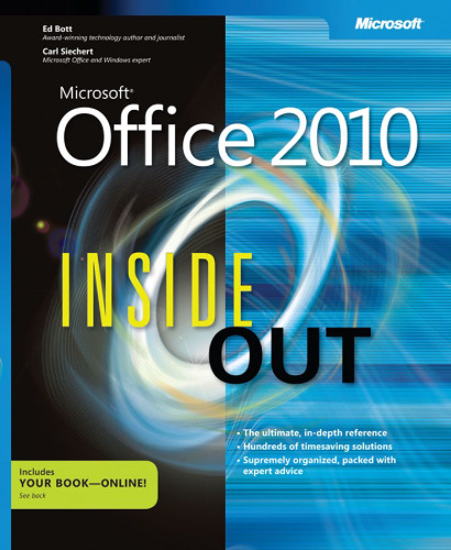 ﻿Microsoft Office 2010 Inside Out