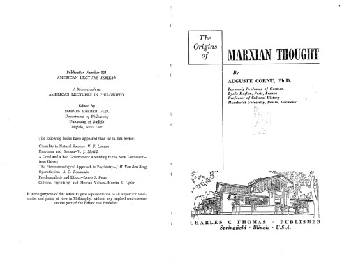 ﻿خاستگاه تفکر مارکسیستی