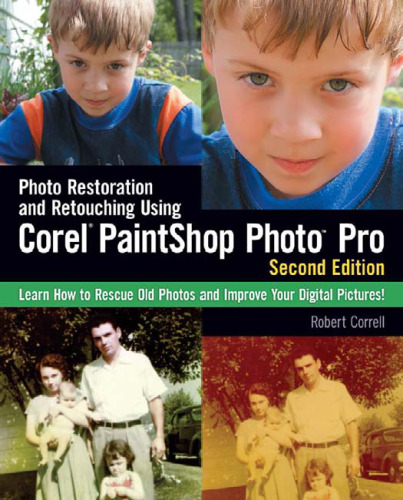 ﻿ترمیم و رتوش عکس با استفاده از Corel PaintShop Photo Pro ، چاپ دوم