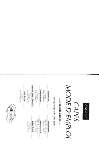 ﻿راهنمای زبان انگلیسی CAPES