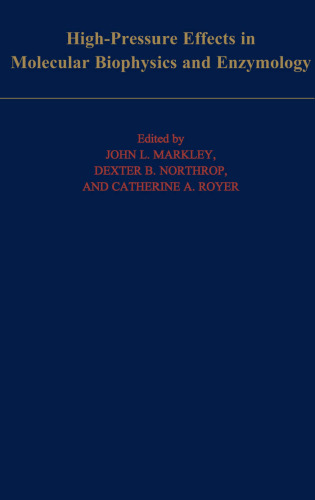 ﻿اثرات فشار بالا در بیوفیزیک مولکولی و آنزیم شناسی