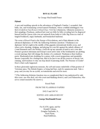 ﻿رویال فلش (فلشمن 2)