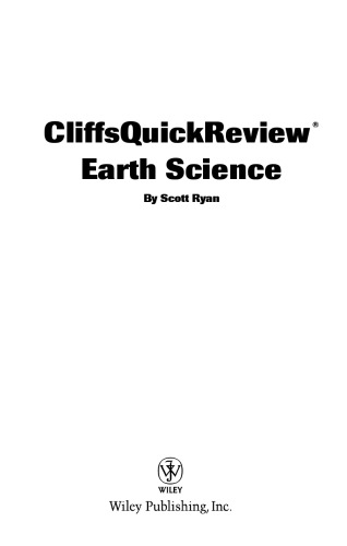 ﻿CliffsQuickReview علوم زمین (Cliffsquickreview)