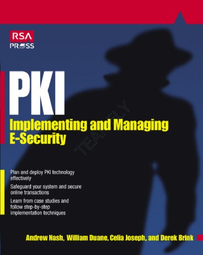 ﻿Pki: پیاده سازی و مدیریت E-Security