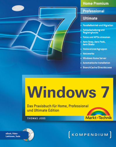 ﻿ویندوز 7: کتاب تمرین برای نسخه خانگی، حرفه ای و نهایی