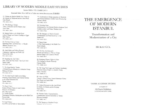 ﻿ظهور استانبول مدرن: تحول و نوسازی یک شهر