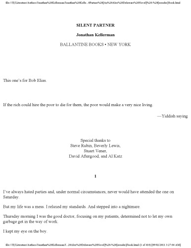 ﻿شریک خاموش (الکس دلاور 04)