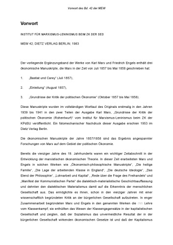 ﻿دست نوشته های اقتصادی 1857 1858 (Marx-Enges-Werke 42)