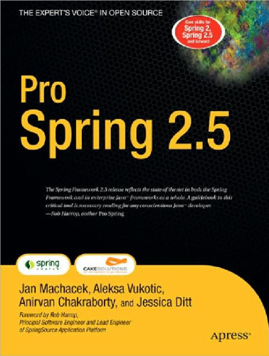 ﻿Pro Spring 2.5 (کتاب های حرفه ای توسط حرفه ای ها)