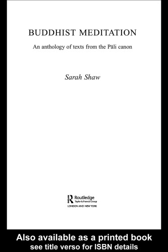 ﻿مدیتیشن بودایی گلچینی از متون (مطالعات انتقادی راتلج در بودیسم)