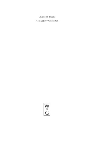 ﻿حقایق هایدگر: حقیقت، مرجع و شخصیت در هستی و زمان