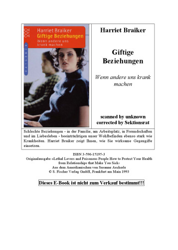 ﻿روابط سمی وقتی دیگران ما را بیمار می کنند.