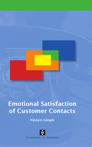 ﻿رضایت عاطفی تماس با مشتری (پایان نامه های UVA)