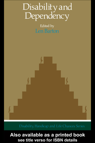 ﻿ناتوانی و وابستگی (سری خطوط معلولیت ، معلولیت و زندگی)