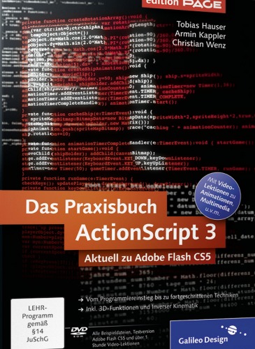﻿کتاب تمرینی ActionScript 3: Updates در Adobe Flash CS5
