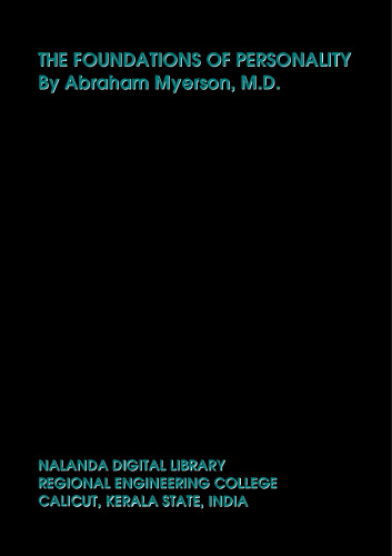 ﻿مبانی شخصیت