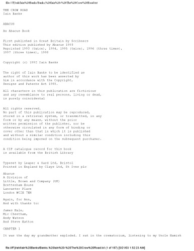 ﻿جاده کلاغ