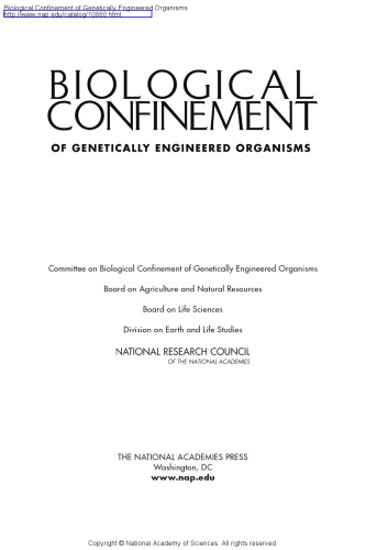 ﻿حبس بیولوژیکی موجودات دستکاری شده ژنتیکی