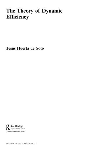 ﻿تئوری کارایی پویا (مبانی روتلج اقتصاد بازار)
