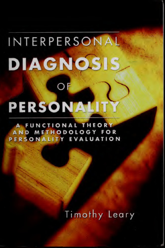 ﻿تشخیص بین فردی شخصیت: نظریه و روش کارکردی برای ارزیابی شخصیت
