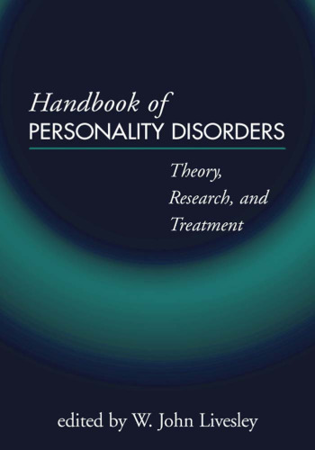 ﻿کتاب راهنمای اختلالات شخصیت: نظریه، تحقیق و درمان