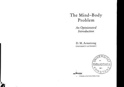 ﻿مشکل ذهن و بدن: مقدمه ای با نظر