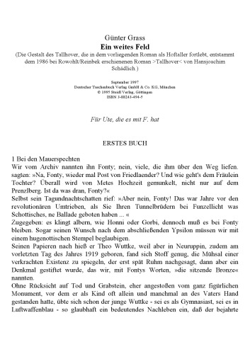 ﻿Werkausgabe 13. Ein weites Feld