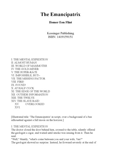 ﻿Devolutionist And The Emancipatrix